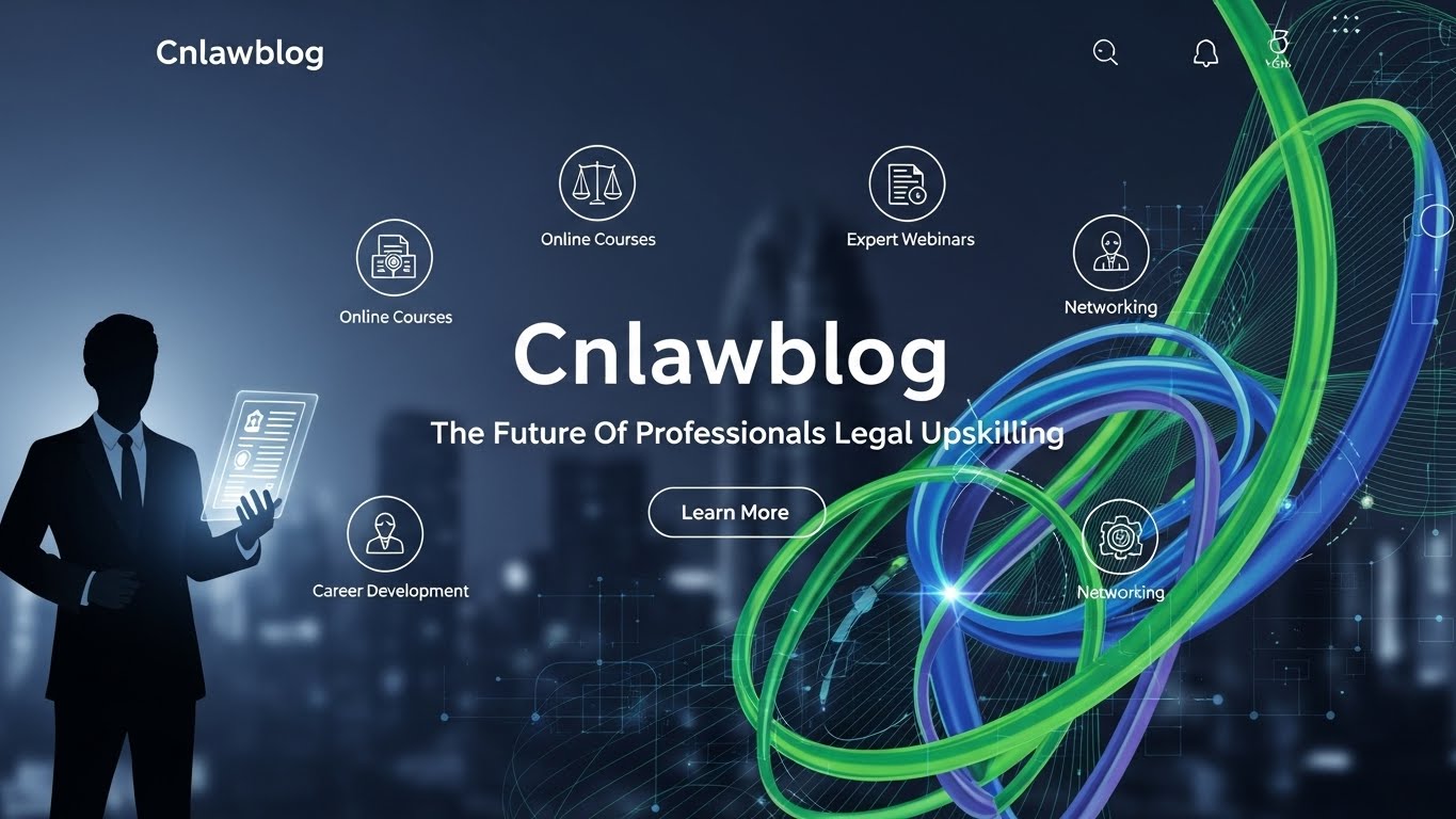 What is Cnlawblog? The Future Of Professionals Legal Upskilling