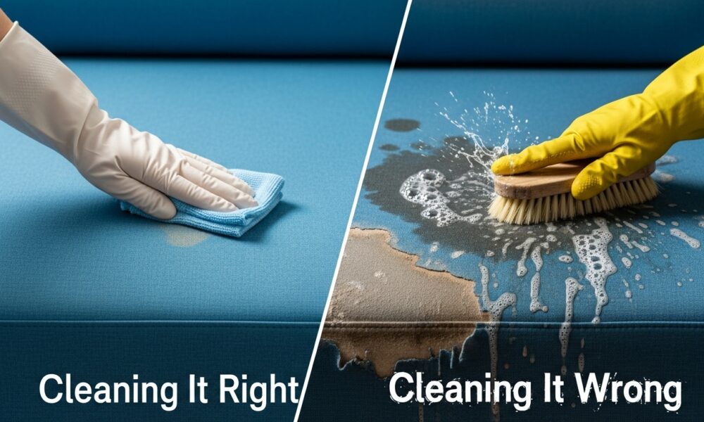 Are You Ruining Your Sofa by Cleaning It Wrong?