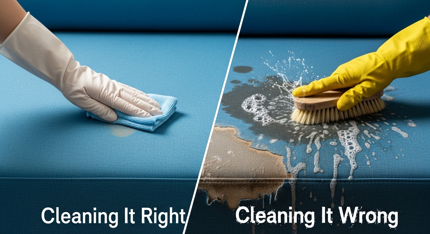 Are You Ruining Your Sofa by Cleaning It Wrong?