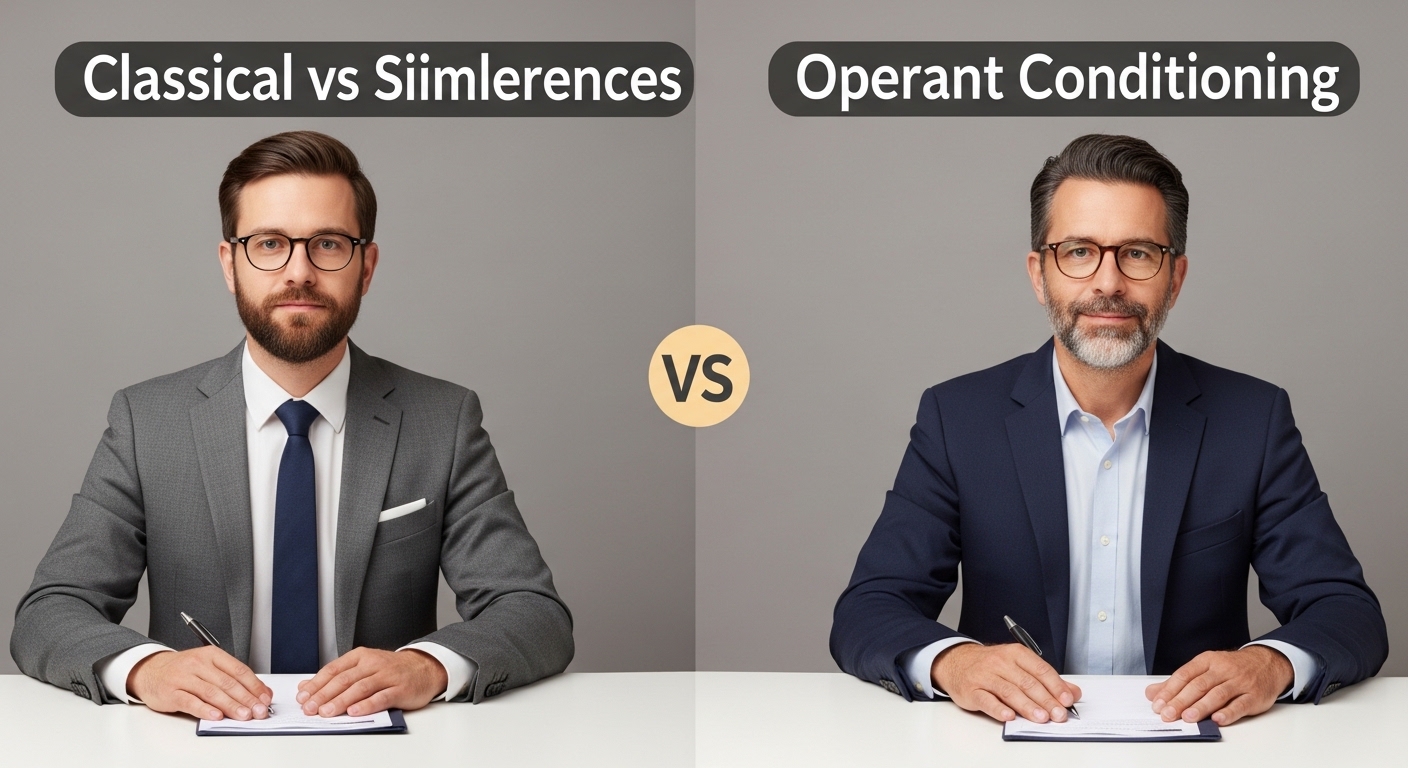 Classical vs. Operant Conditioning