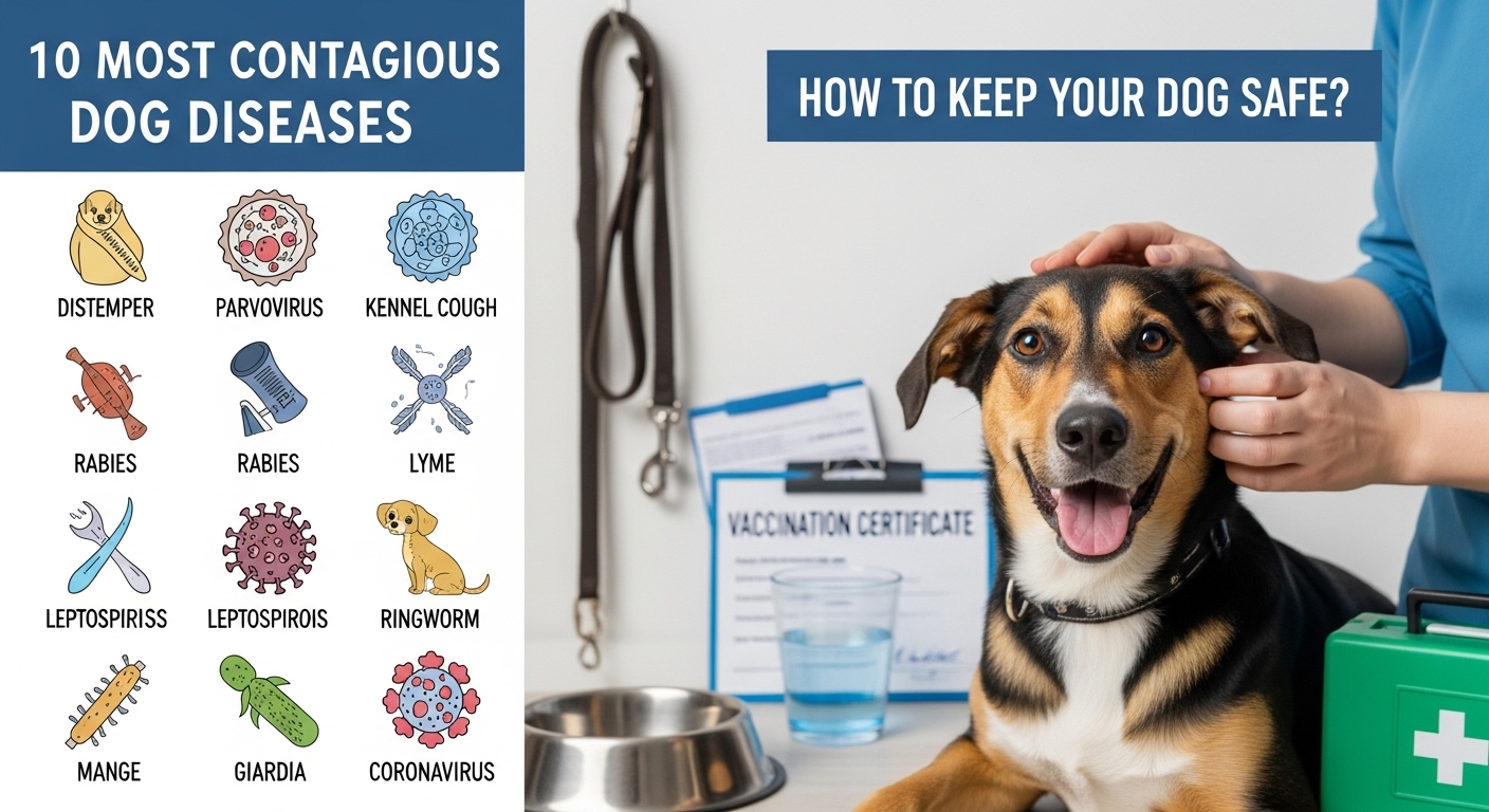 10 Most Contagious Dog Diseases – How to Keep Your Dog Safe?