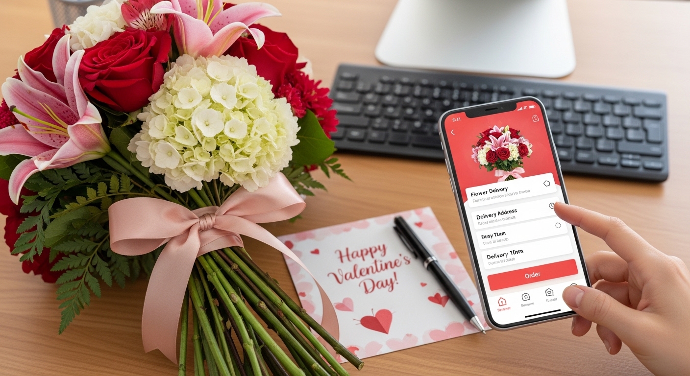Order Valentine's Flowers for Delivery