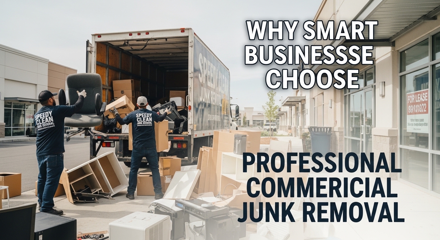 Smart Businesses Choose Professional Commercial Junk Removal