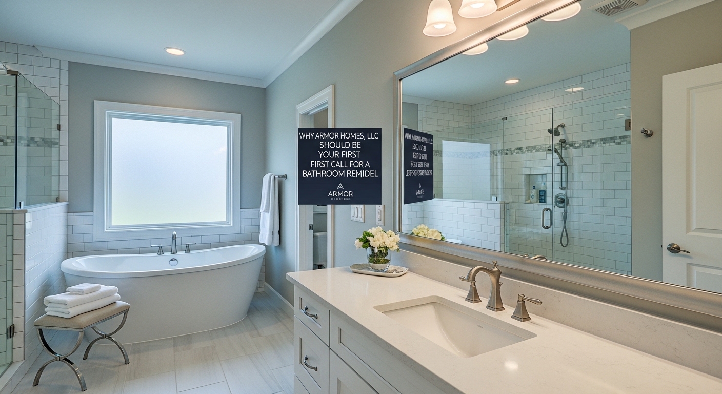 Why Armor Homes, LLC Should Be Your First Call for a Bathroom Remodel